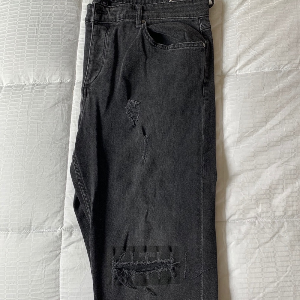 Black Kith Distress Jeans